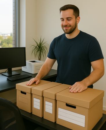 Successfully Relocated Office Equpment's and Documentation From Elizabeth North to Adelaide