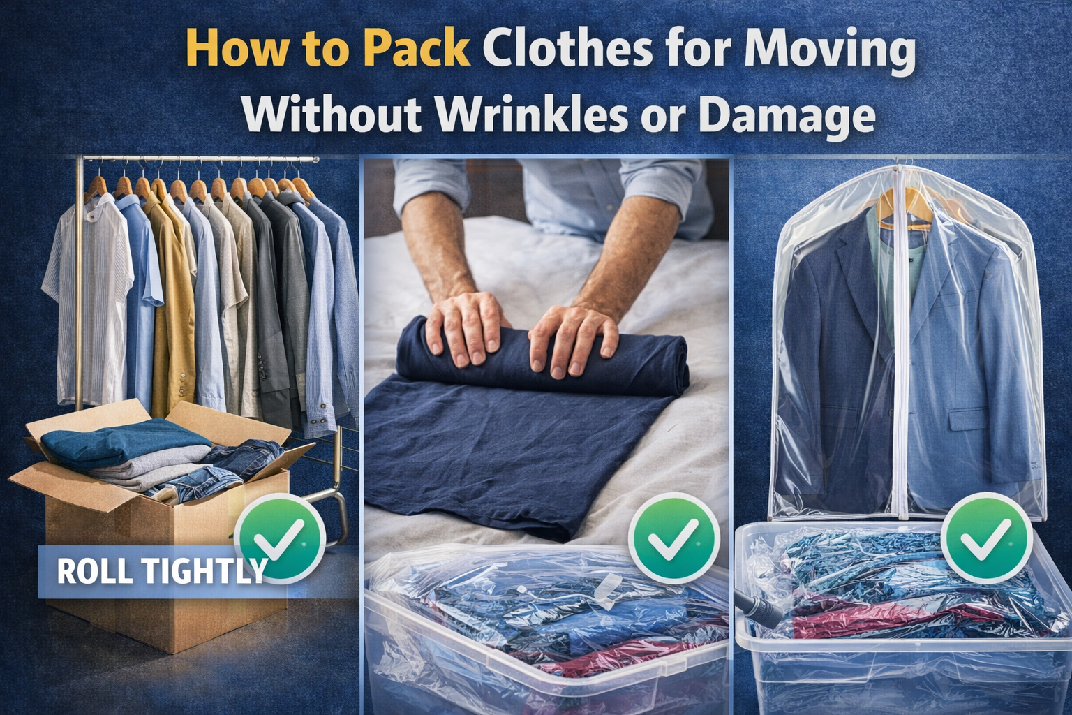 How to Pack Clothes for Moving Without Wrinkles or Damage thumbnail